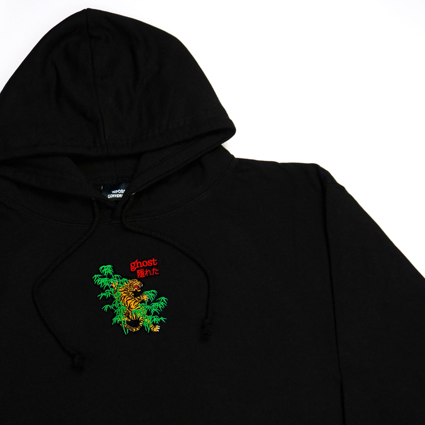 S/S23 Embroidered 'Ghost' Pullover {black}