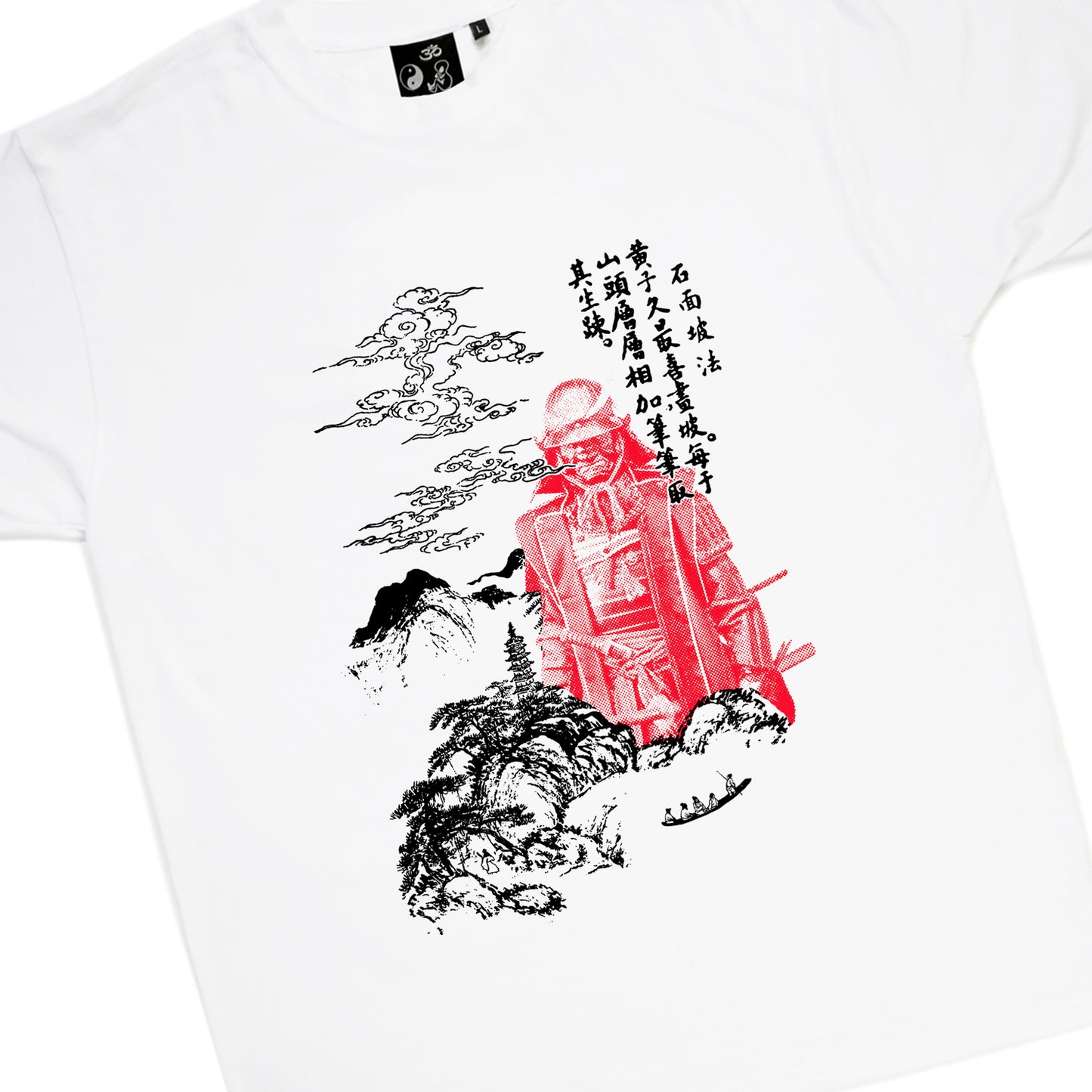 A/W22 'The Red Samurai' T-Shirt {white}