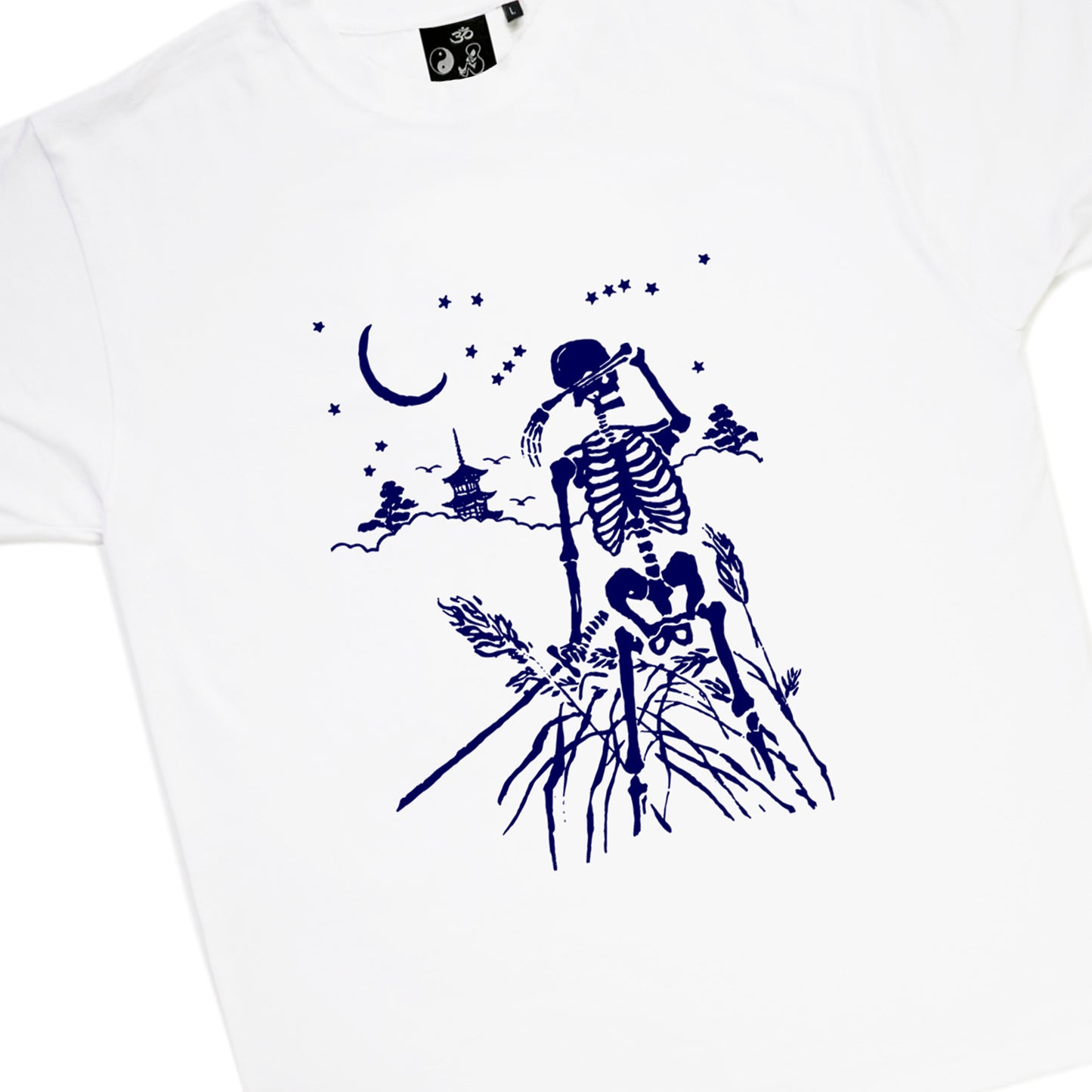 A/W22 'Midnight Warrior' T-Shirt {white}