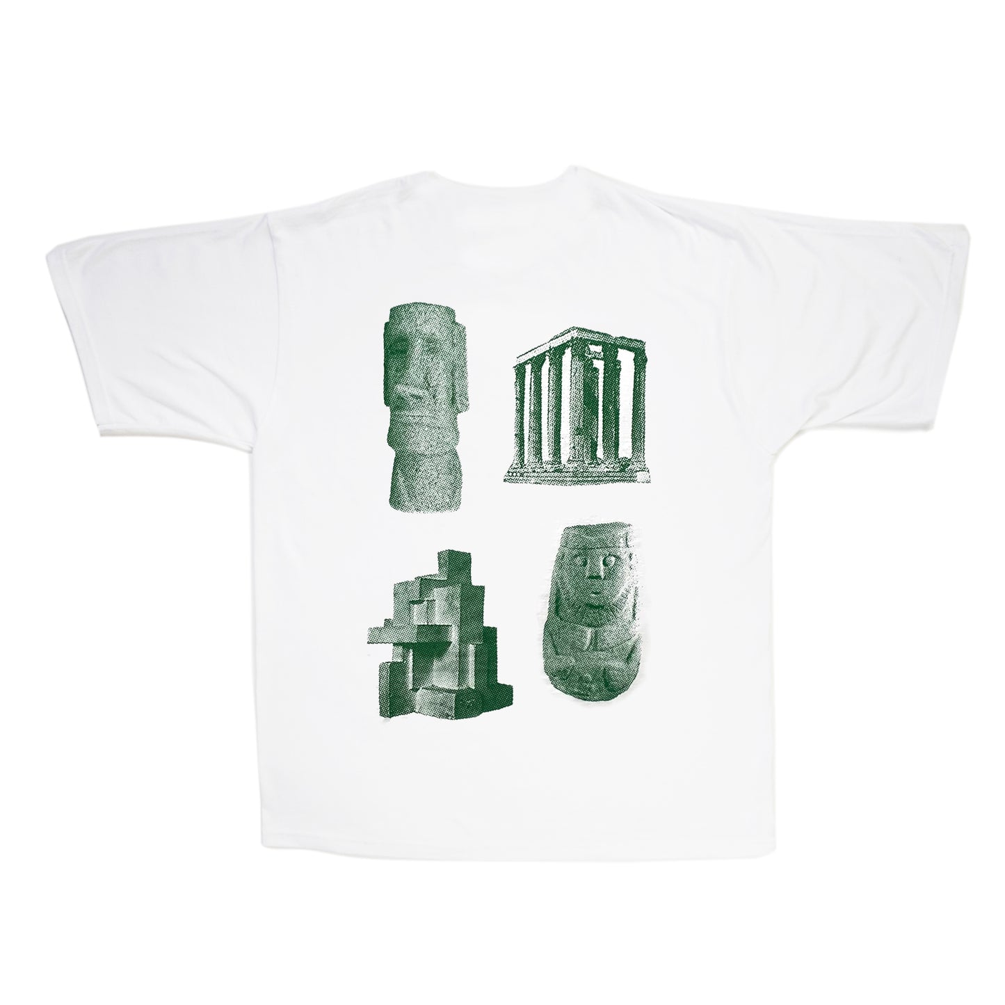 'Ancient Structures' T-Shirt {white}