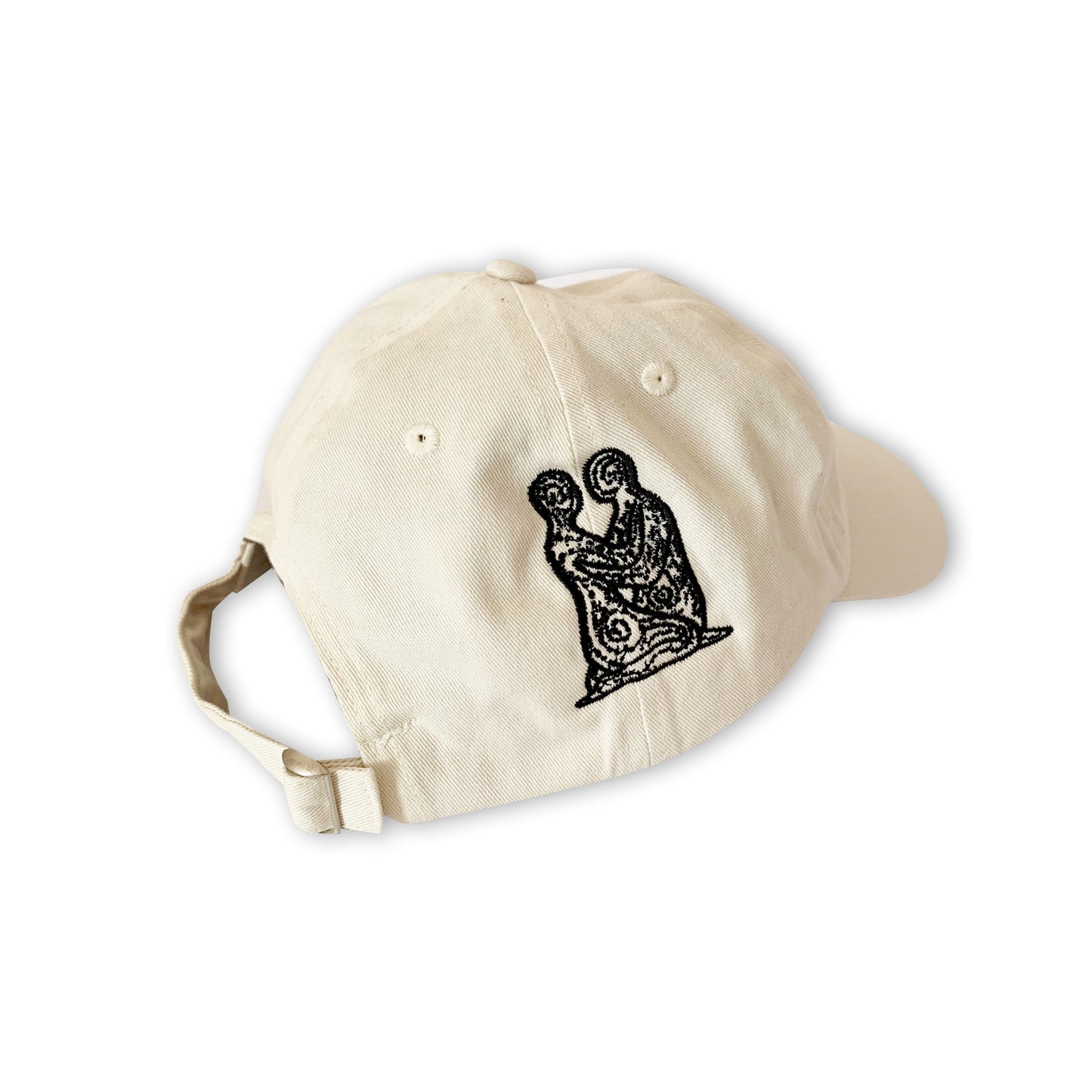 'Lucid Body' Embroidered 6 panel Cap {natural}