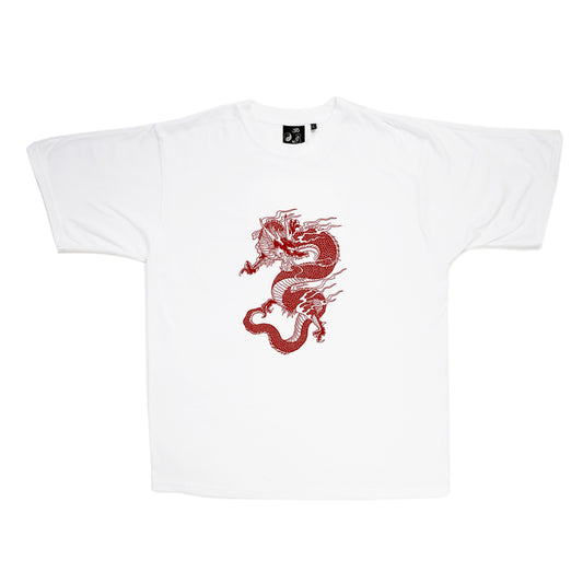 S/S22 'Ancient Dragon' T-Shirt {white}