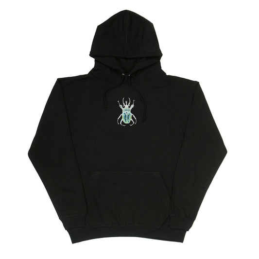 A/W24 Embroidered 'Horned Beetle X-Ray' Pullover [black]