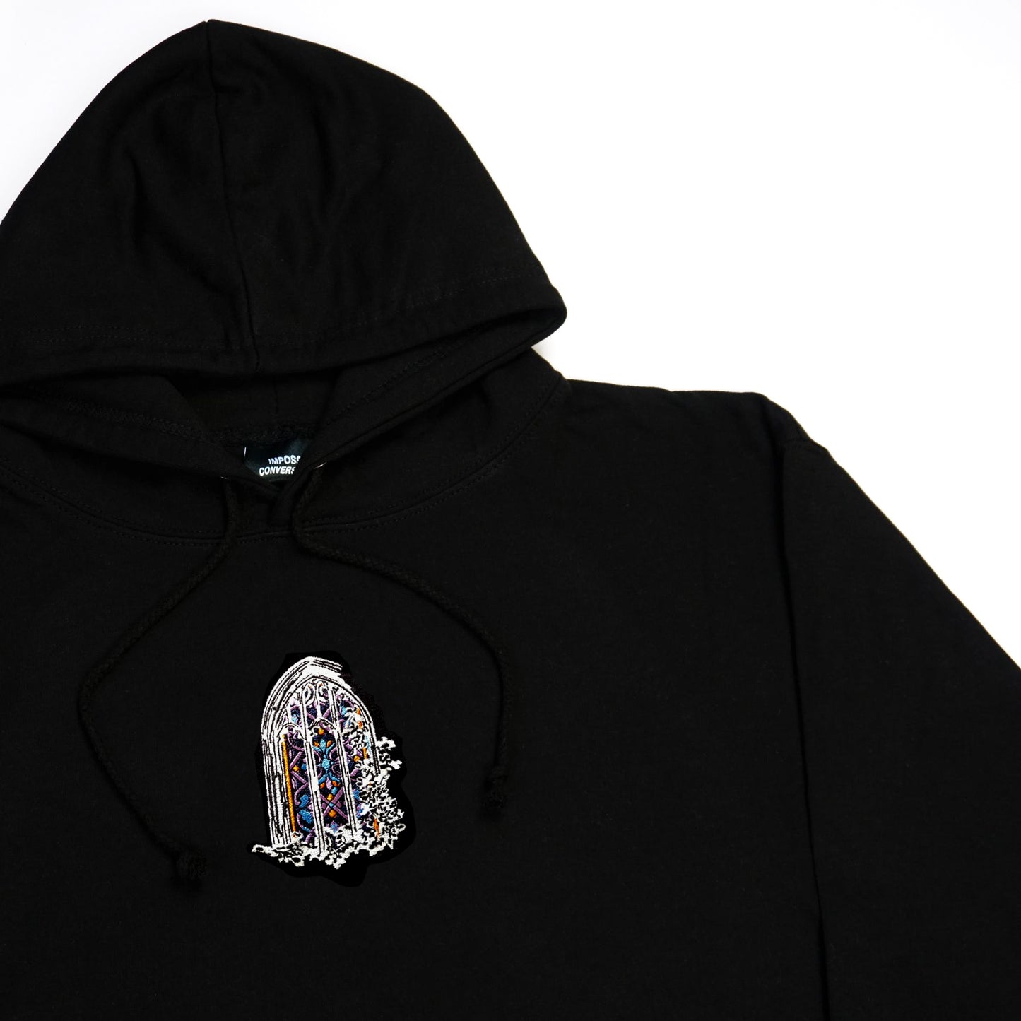 S/S23 Embroidered 'Midnight Forest' Pullover [black]
