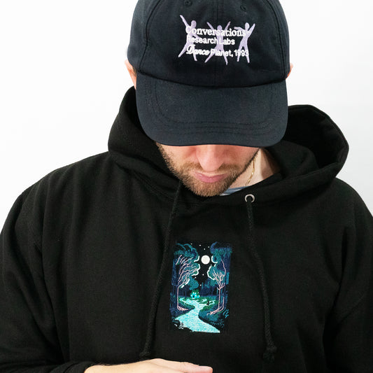 S/S23 Embroidered 'Research Labs' Cap [black]