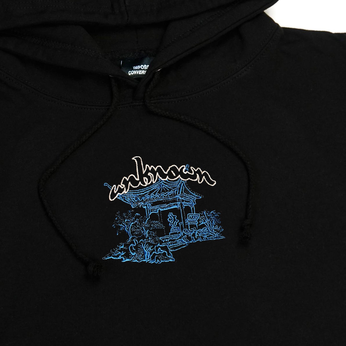 A/W22 Embroidered 'Unknown Shrine' Pullover {black}