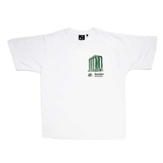 'Ancient Structures' T-Shirt {white}